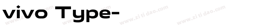 vivo Type字体转换